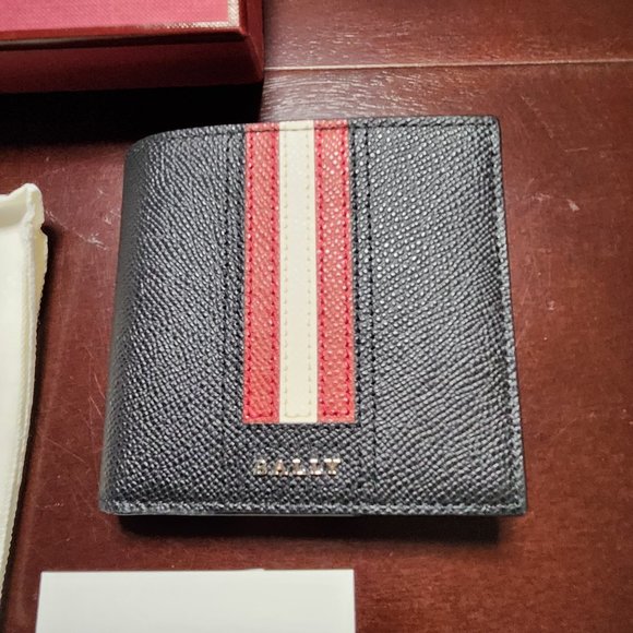 Bally Logo Plaque Leather Wallet - Picture 2 of 7